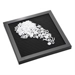 Felt Board with Letters